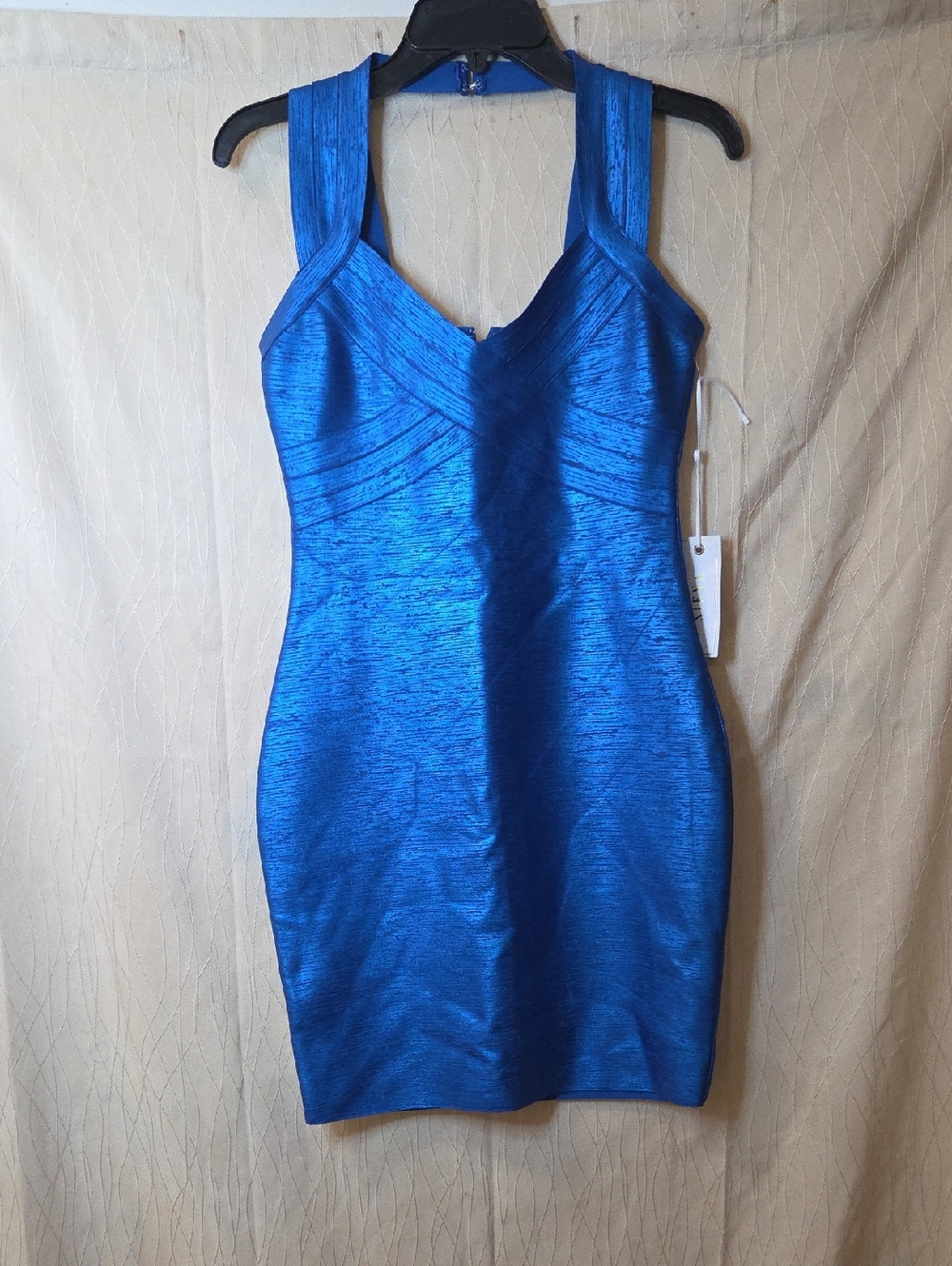 Siena Studio Royal Blue Mini Bodycon Dress